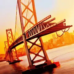 Bridge Construction Simulator (Бридж Конструкшн Симулятор) [МОД Много денег] APK Android