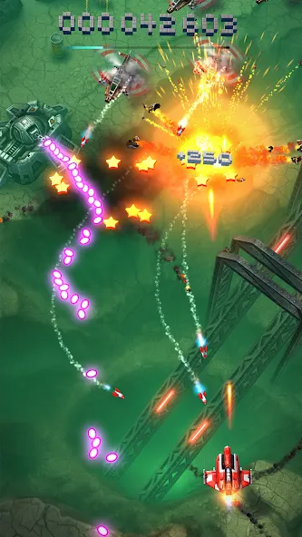 Sky Force Reloaded (Скай Форс Релоадед) [МОД Много денег] APK Android Screenshot 5