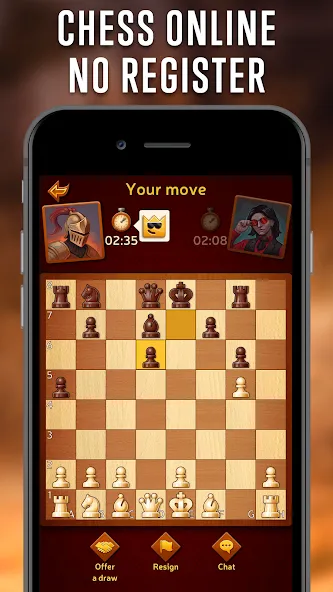 Chess Online - Clash of Kings [МОД Mega Pack] APK Android Screenshot 2