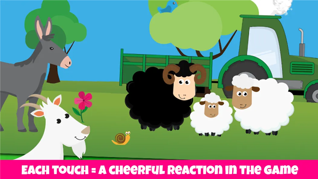 Farm animals game for babies [МОД Бесконечные монеты] APK Android Screenshot 1