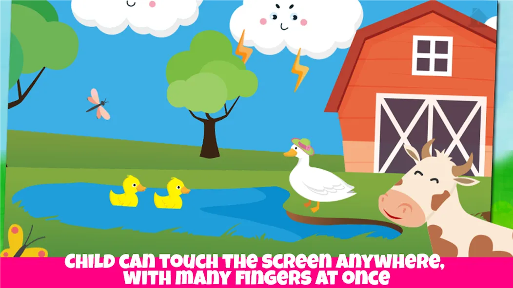 Farm animals game for babies [МОД Бесконечные монеты] APK Android Screenshot 2