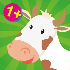 Farm animals game for babies [МОД Бесконечные монеты] APK Android