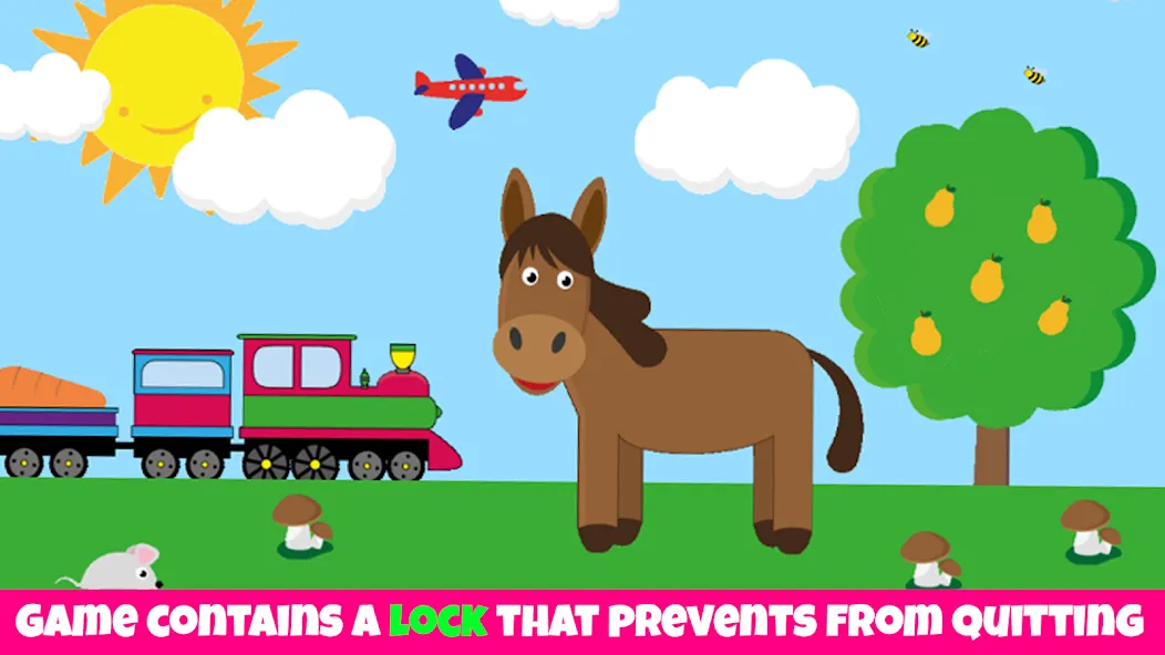 Animals, kids game from 1 year [МОД Бесконечные монеты] APK Android Screenshot 2