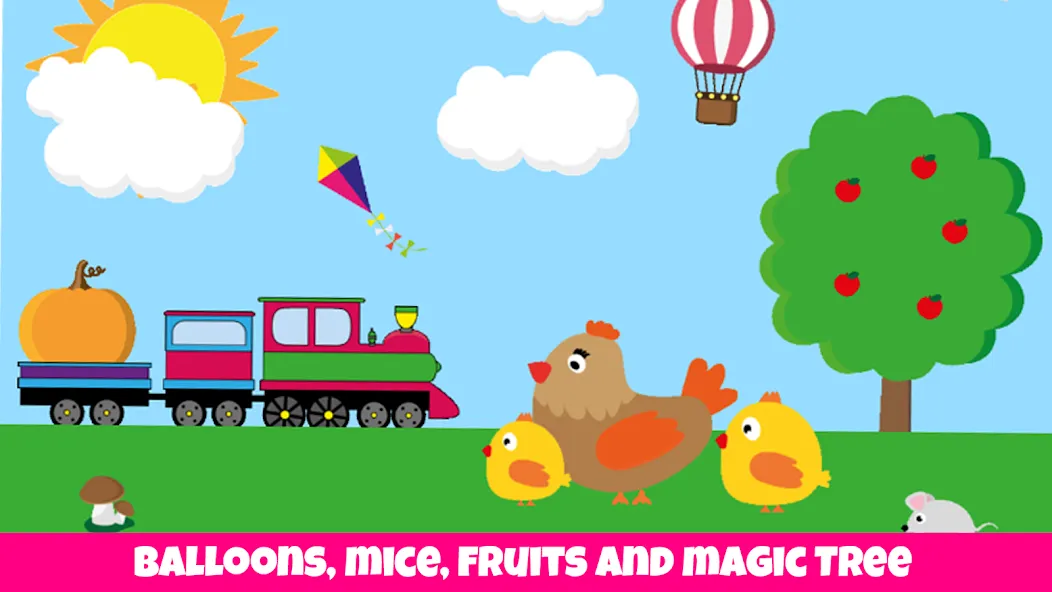 Animals, kids game from 1 year [МОД Бесконечные монеты] APK Android Screenshot 5