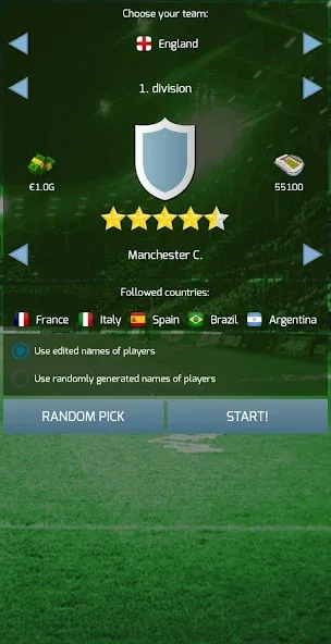 True Football 3 (Тру Футбол 3) [МОД Меню] APK Android Screenshot 1