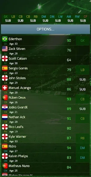 True Football 3 (Тру Футбол 3) [МОД Меню] APK Android Screenshot 3