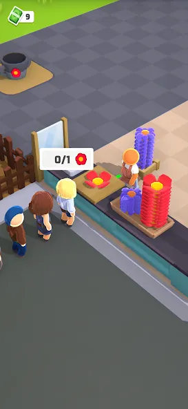 Flower factory tycoon (Флауэр фактори тайкун) [МОД Бесконечные монеты] APK Android Screenshot 2