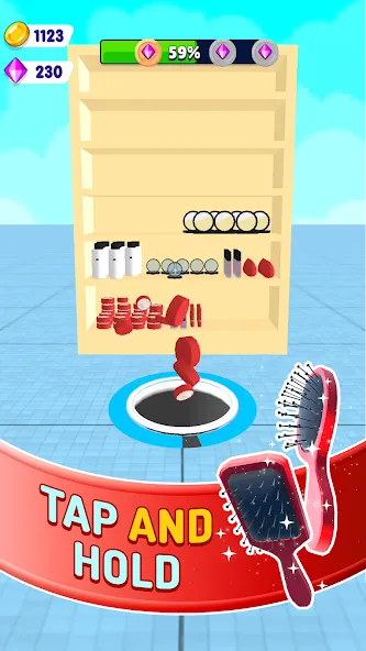 Hole and Fill: Collect Master! (Хол и Филл) [МОД Много денег] APK Android Screenshot 4