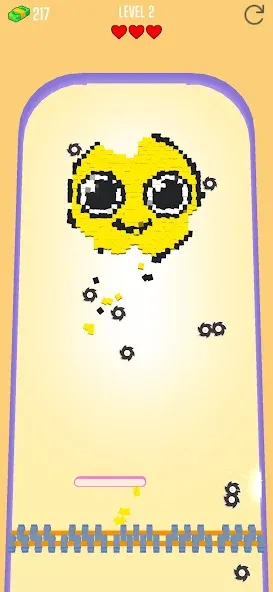 Saw Brick Crusher – Pong 3D (Со Брик Крашер) [МОД Бесконечные монеты] APK Android Screenshot 5