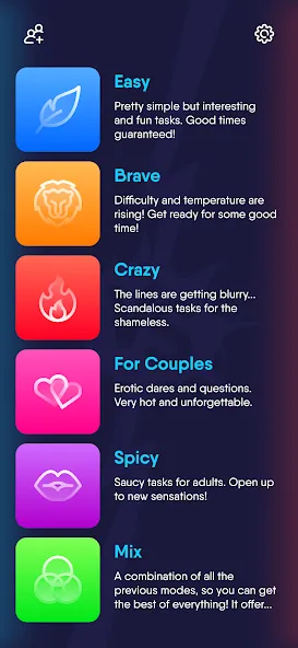 Spin and Dare : Party Game [МОД Много денег] APK Android Screenshot 2