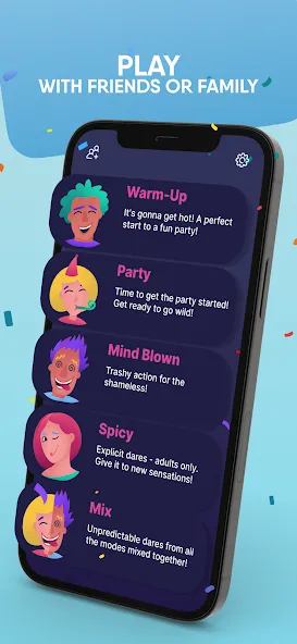 Dare or Penalty : Party game [МОД Mega Pack] APK Android Screenshot 2
