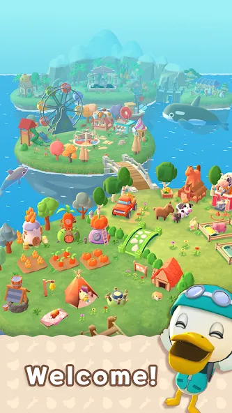 Merge Camp (Мерж Кэмп) [МОД Все открыто] APK Android Screenshot 1