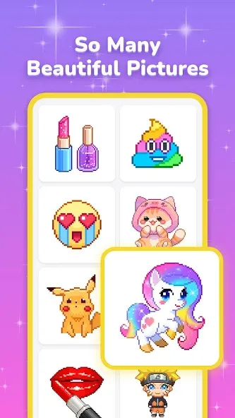 Pixel Coloring-Color by number [МОД Premium] APK Android Screenshot 1