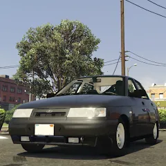 Lada 2110: Urban Simulator [МОД Все открыто] APK Android