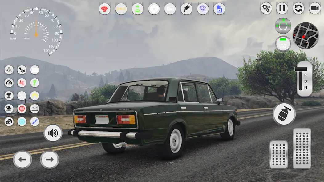 VAZ Cars: Soviet City Ride [МОД Unlocked] APK Android Screenshot 4