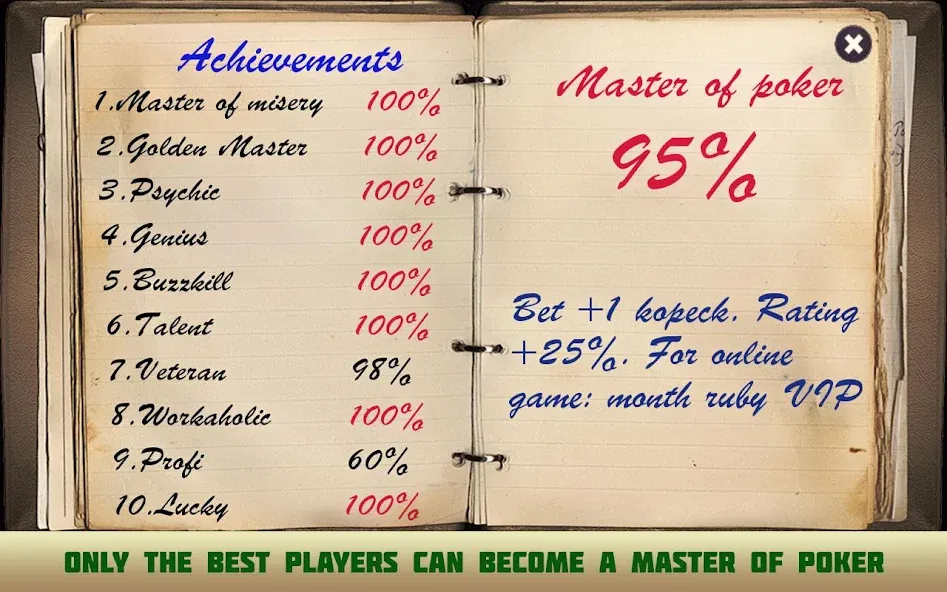 Card game Poker raspisnoy [МОД Unlocked] APK Android Screenshot 2