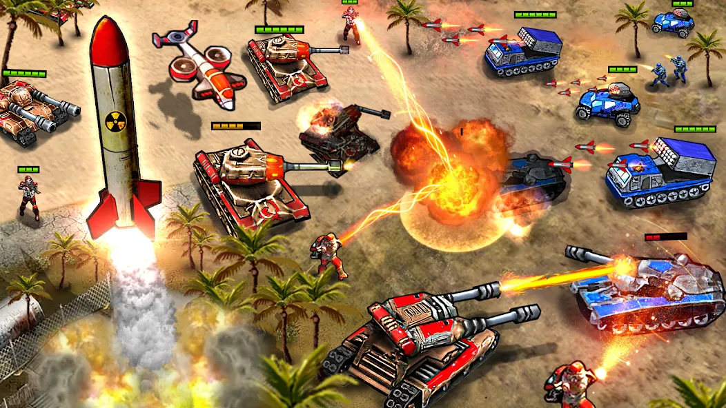 Command Generals RTS [МОД Mega Pack] APK Android Screenshot 2