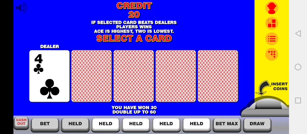 Video Poker with Double Up [МОД Premium] APK Android Screenshot 3