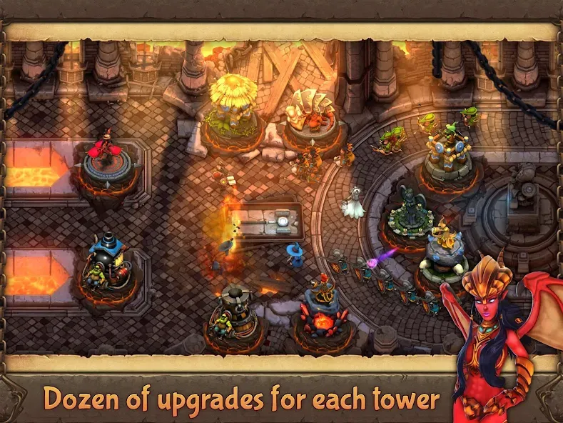 Evil Defenders (Ивил Дефендерс) [МОД Все открыто] APK Android Screenshot 3