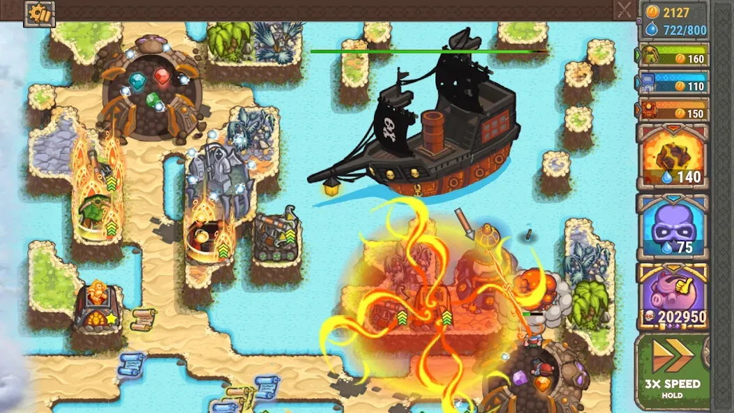 Cursed Treasure 2 (Проклятое сокровище 2) [МОД Unlocked] APK Android Screenshot 1