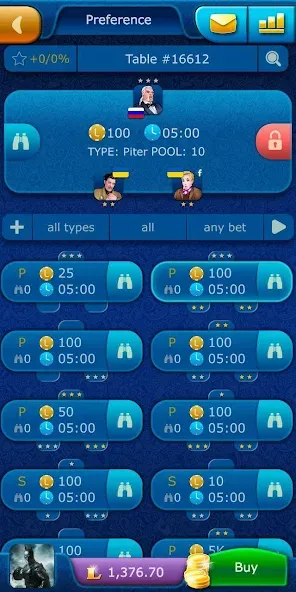 Preference LiveGames online [МОД Меню] APK Android Screenshot 3