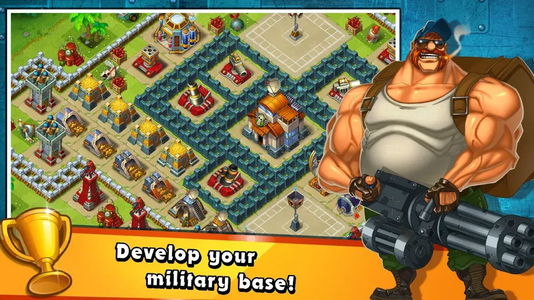 Jungle Heat: War of Clans (Джангл Хит) [МОД Все открыто] APK Android Screenshot 4