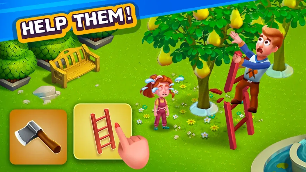 Golden Farm [МОД Mega Pack] APK Android Screenshot 1