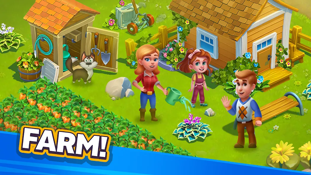 Golden Farm [МОД Mega Pack] APK Android Screenshot 3