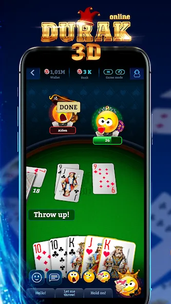 Durak Online 3D [МОД Меню] APK Android Screenshot 1