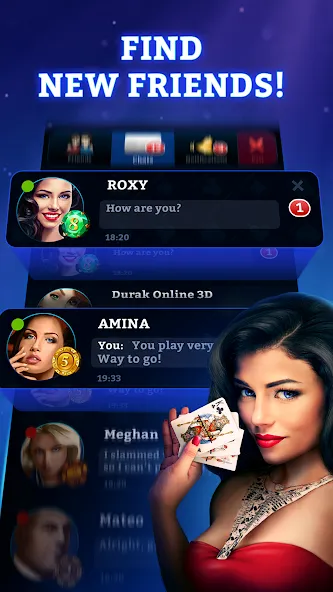 Durak Online 3D [МОД Меню] APK Android Screenshot 3