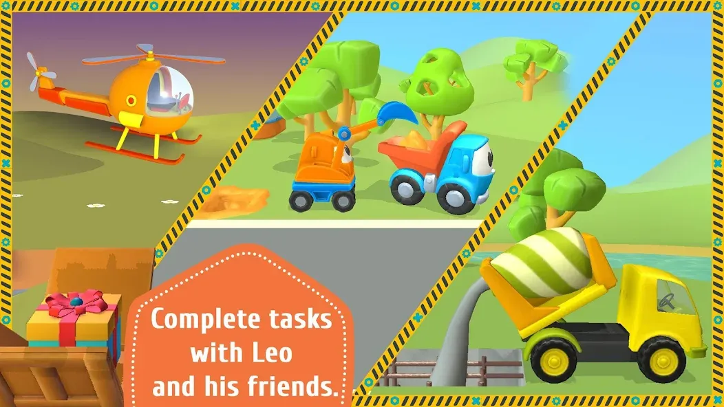 Leo and Сars: games for kids [МОД Premium] APK Android Screenshot 3