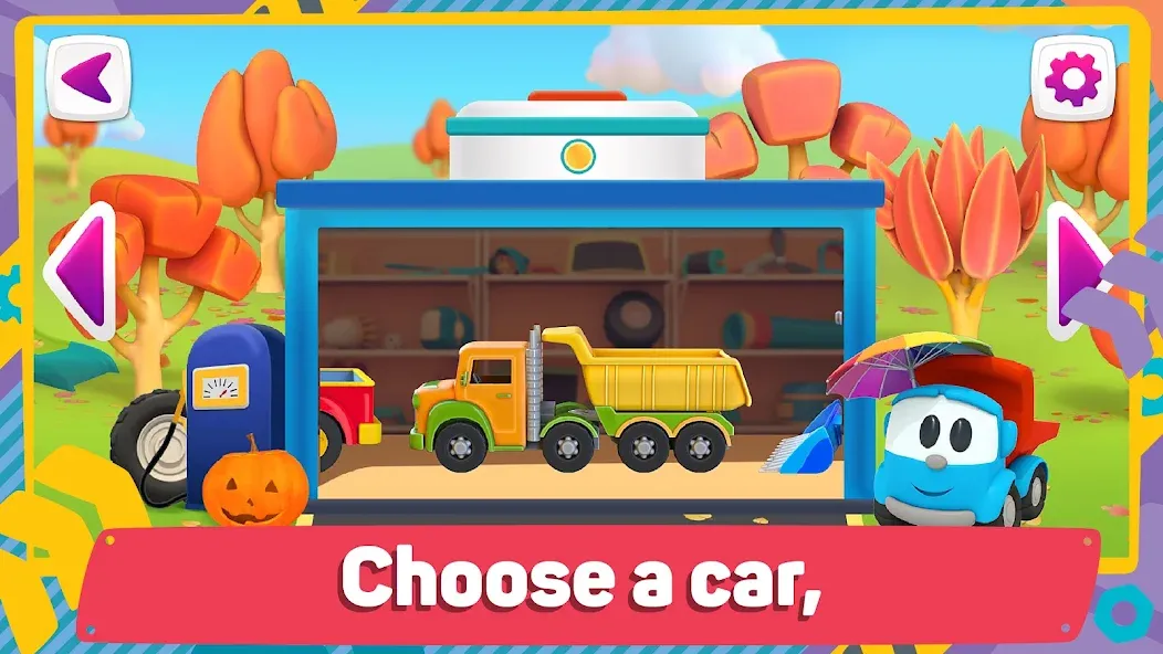 Leo 2: Puzzles & Cars for Kids [МОД Бесконечные монеты] APK Android Screenshot 4