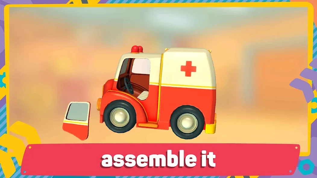 Leo 2: Puzzles & Cars for Kids [МОД Бесконечные монеты] APK Android Screenshot 5