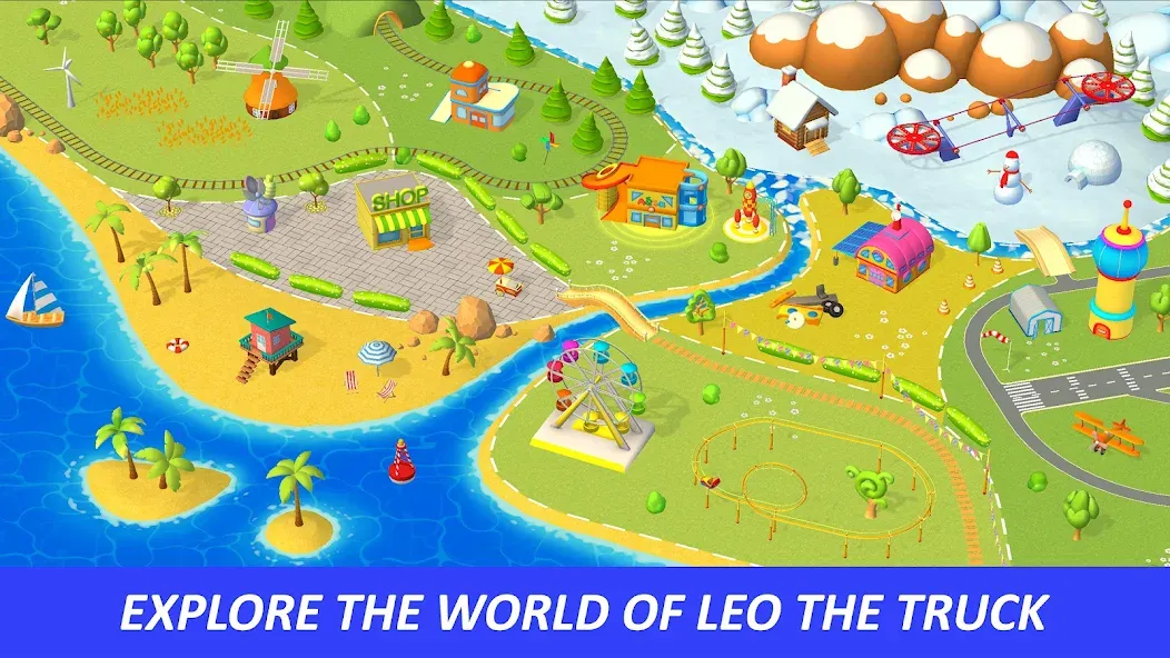 Leo's World: toddler adventure [МОД Mega Pack] APK Android Screenshot 1