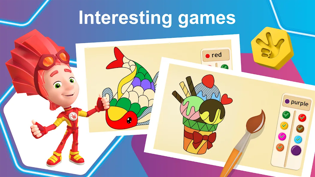 English for Kids Learning game [МОД Много денег] APK Android Screenshot 3