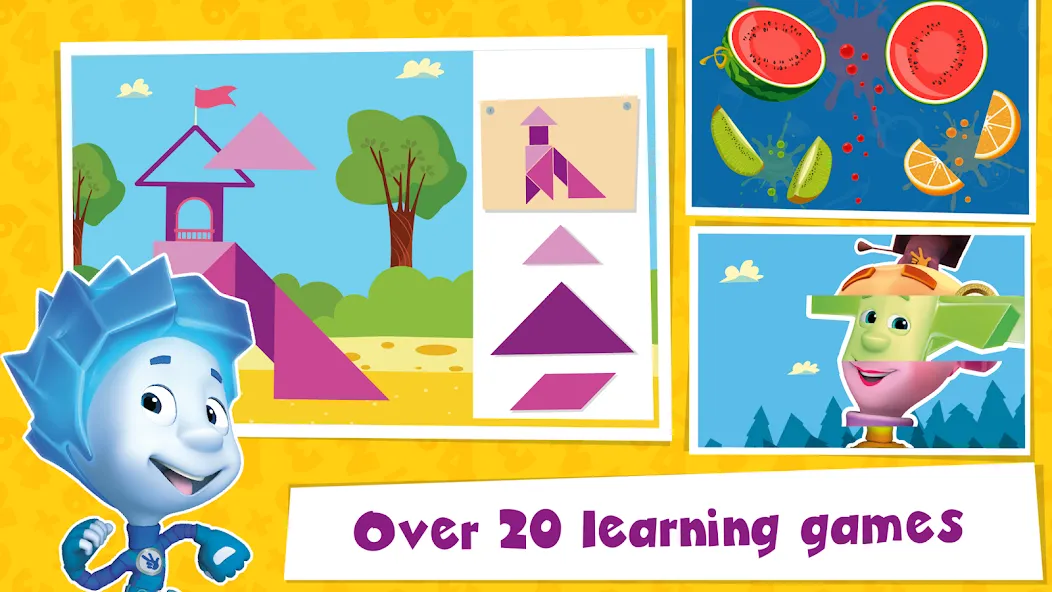 The Fixies Math Learning Games [МОД Все открыто] APK Android Screenshot 1