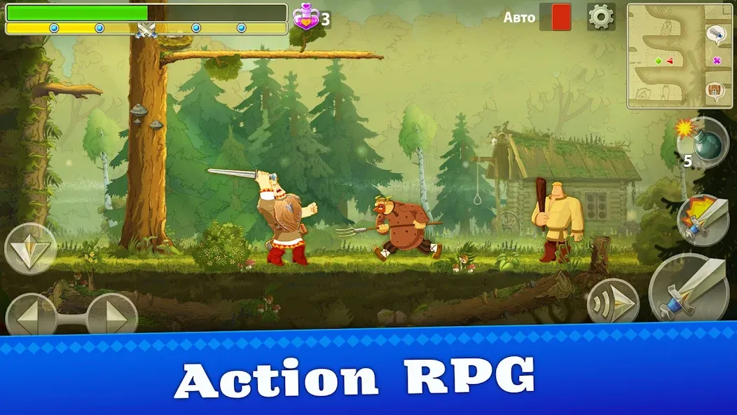Heroes Adventure: Action RPG [МОД Бесконечные монеты] APK Android Screenshot 1