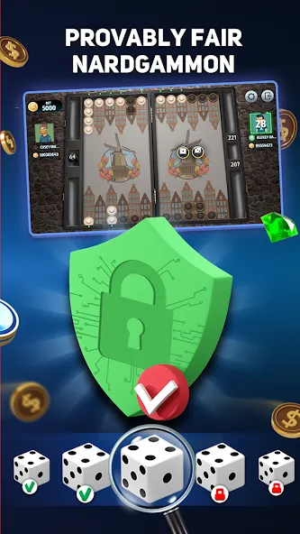 Narde Tournament [МОД Mega Pack] APK Android Screenshot 5