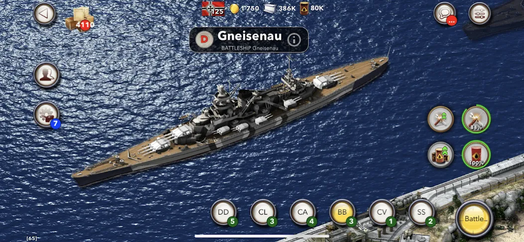 Navy Field: Online Sea Battles (НеиФилд) [МОД Много денег] APK Android Screenshot 2