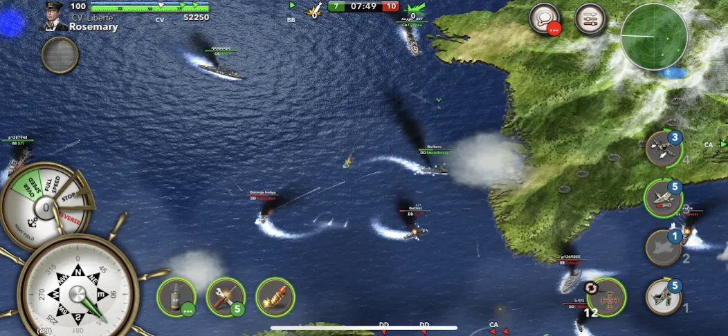 Navy Field: Online Sea Battles (НеиФилд) [МОД Много денег] APK Android Screenshot 4
