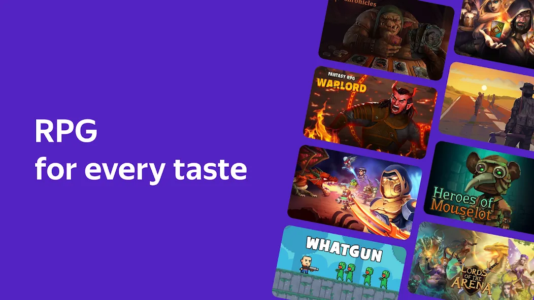 Yandex Games RPG and Role [МОД Много денег] APK Android Screenshot 5