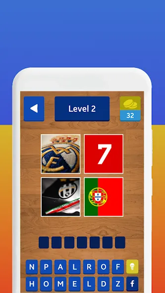4 Pics 1 Footballer (Картинки 1 Футболист) [МОД Mega Pack] APK Android Screenshot 5