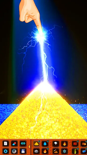 SandBox: Powder Simulator [МОД Бесконечные монеты] APK Android Screenshot 4