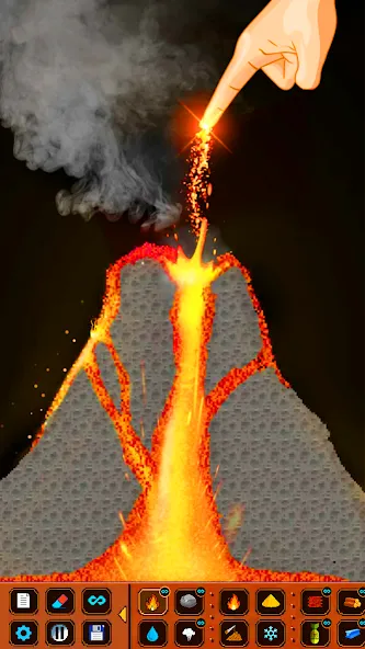 SandBox: Powder Simulator [МОД Бесконечные монеты] APK Android Screenshot 5