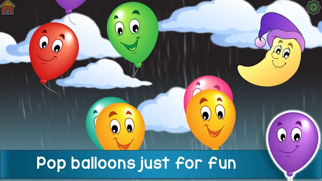 Kids Balloon Pop Game [МОД Меню] APK Android Screenshot 2