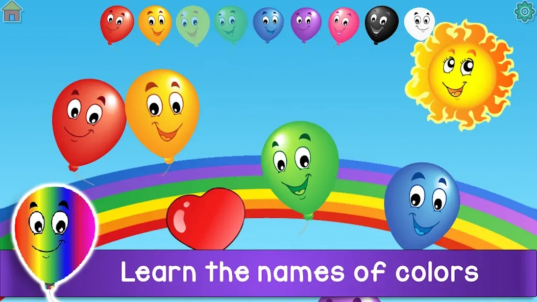 Kids Balloon Pop Game [МОД Меню] APK Android Screenshot 5