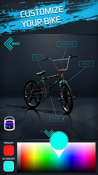 Touchgrind BMX 2 (Тачгринд ВМХ 2) [МОД Все открыто] APK Android Screenshot 2
