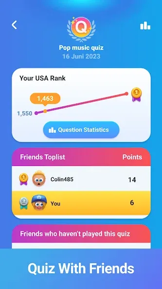 QuizDuel! Quiz & Trivia Game [МОД Все открыто] APK Android Screenshot 5