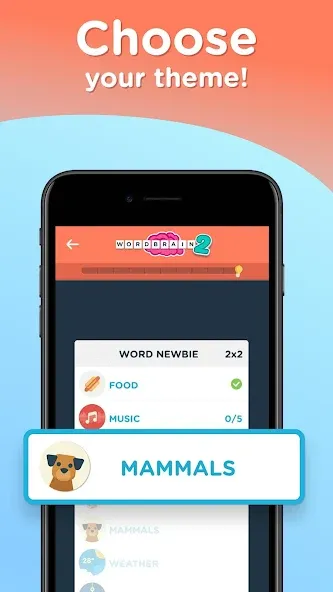 WordBrain 2 - word puzzle game (ВордБрейн 2) [МОД Бесконечные монеты] APK Android Screenshot 5