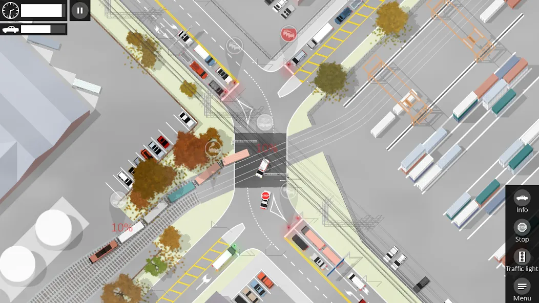 Intersection Controller (Интерсекшн контроллер) [МОД Много денег] APK Android Screenshot 1